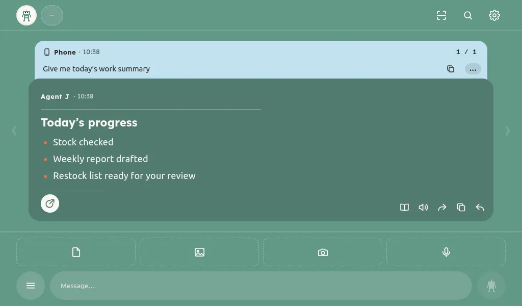 Smart-display layout
